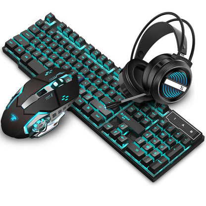 Glare Keyboard And Mouse Set Manipulator Feel Wired